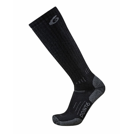 Arctic Heavy Cushion Over The Calf Socks, Black, Large, PR